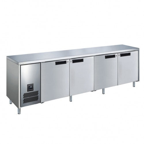 Glacian 4 Door Slimline Fridge 660 Deep Stainless Steel Doors