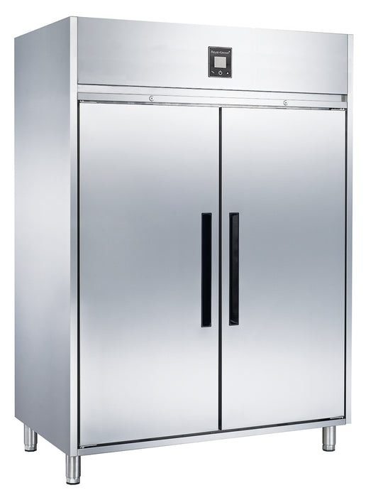 Glacian Stainless Steel Upright 2 Door Freezer