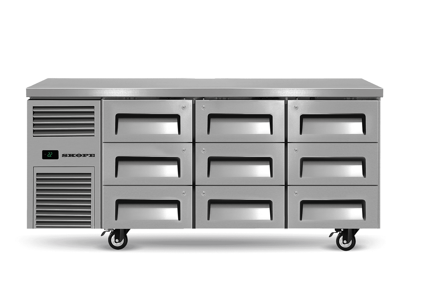 SKOPE ReFlex 6 Drawer Underbench GN 1/1 Fridge