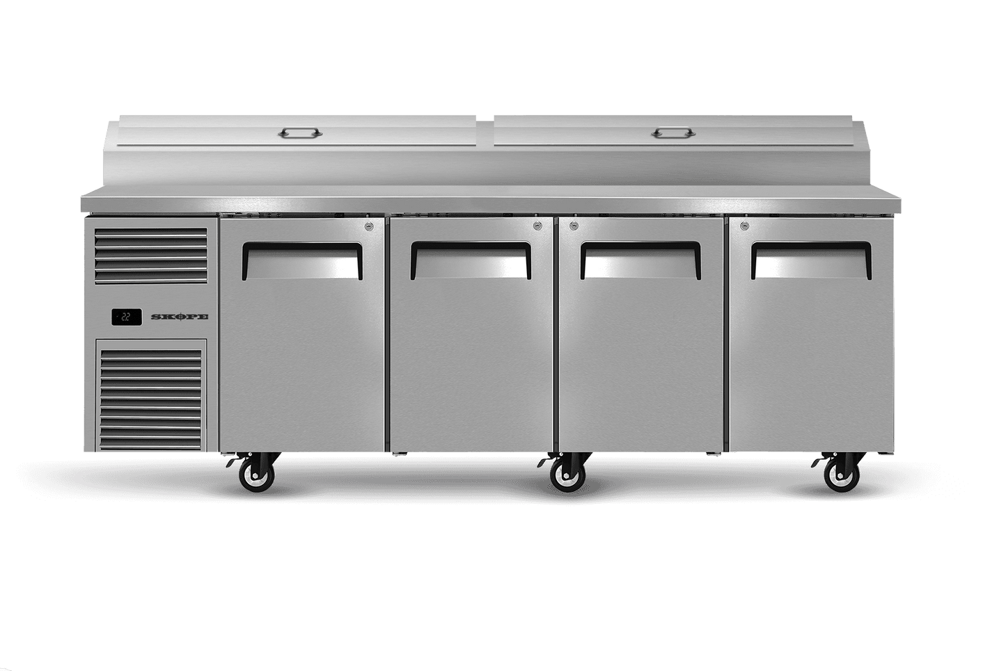 SKOPE ReFlex 3 Solid Door GN Compatible Pizza Preparation Fridge
