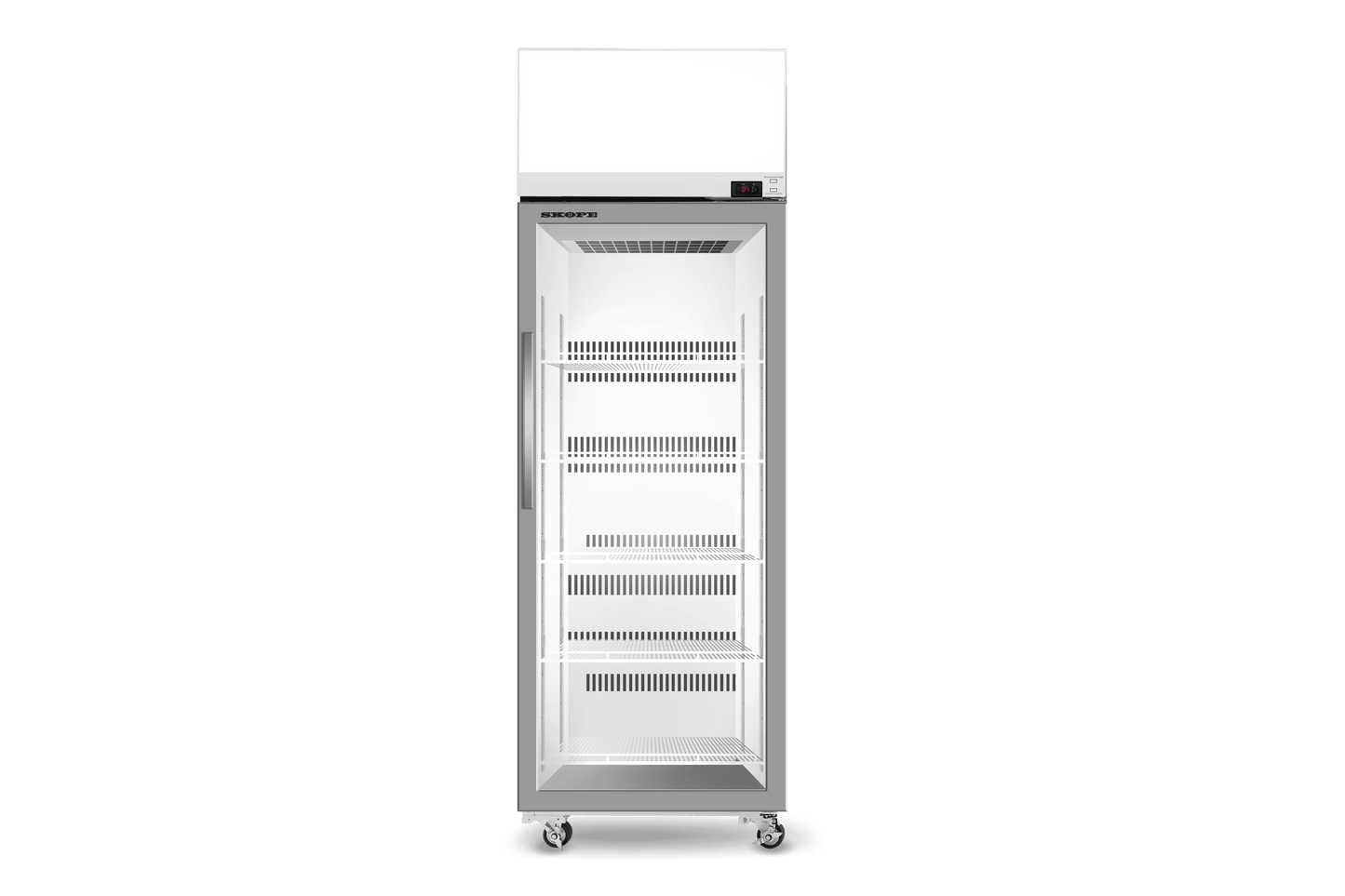 SKOPE EziCore TCE1000N 2 Glass Door Display or Storage Fridge