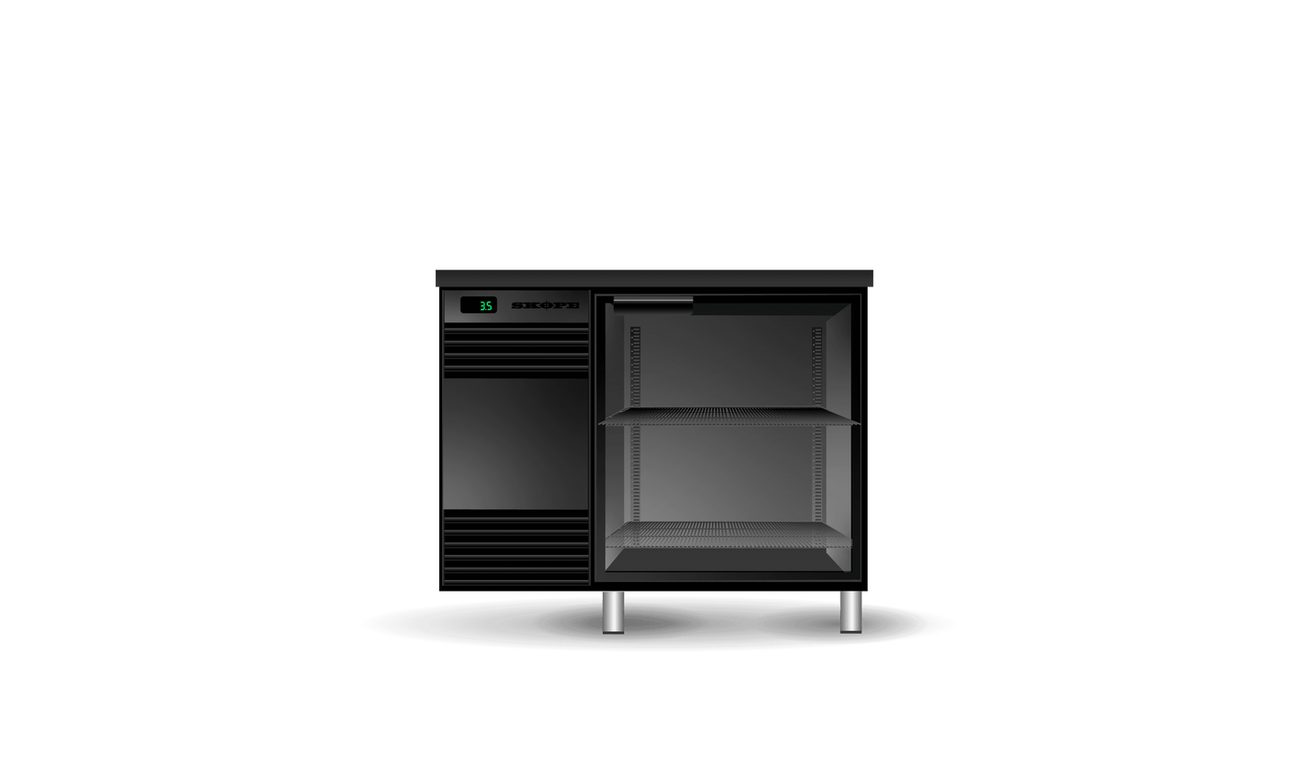 SKOPE EziCore TCE650N 1 Glass Door Display or Storage Fridge