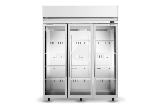 SKOPE TMF1000N-Ice 2 Glass Door Upright Display or Storage Freezer