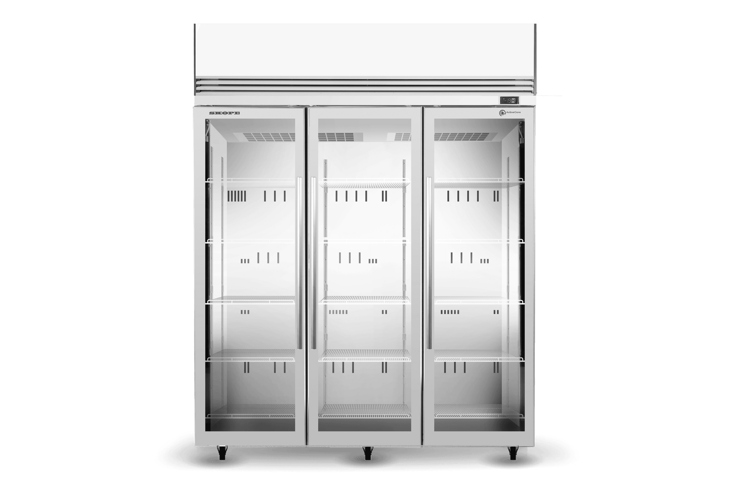 SKOPE TMF1500N-A 3 Glass Door Upright Display or Storage Freezer