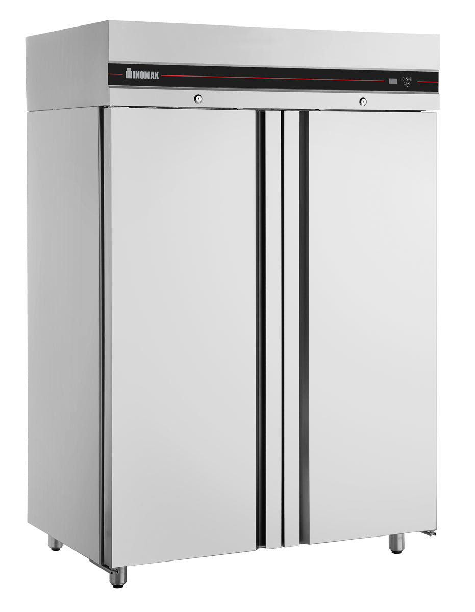 Inomak Double Door Slimline Fridge