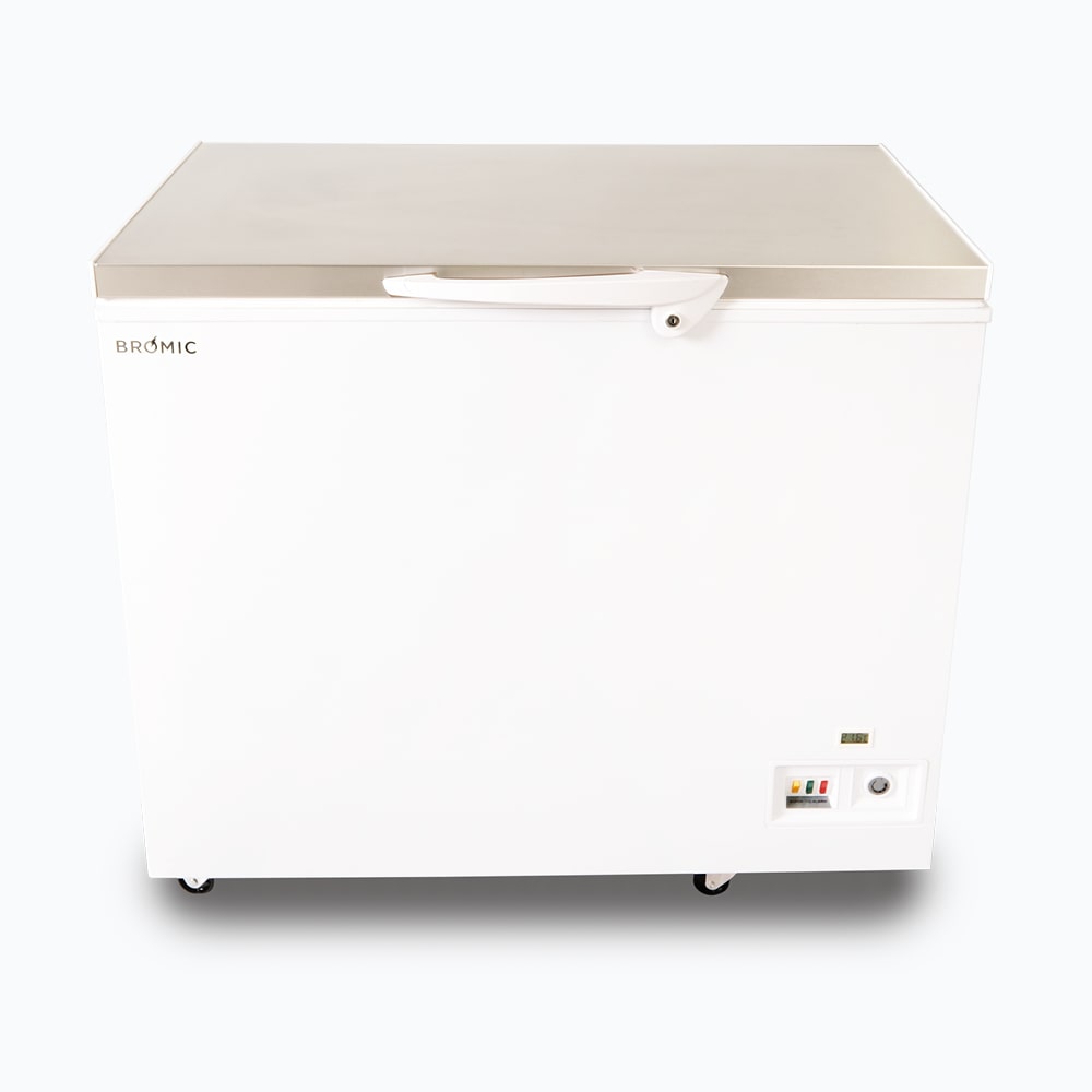 Bromic Storage Chest Freezer - 296L - Stainless Steel Top