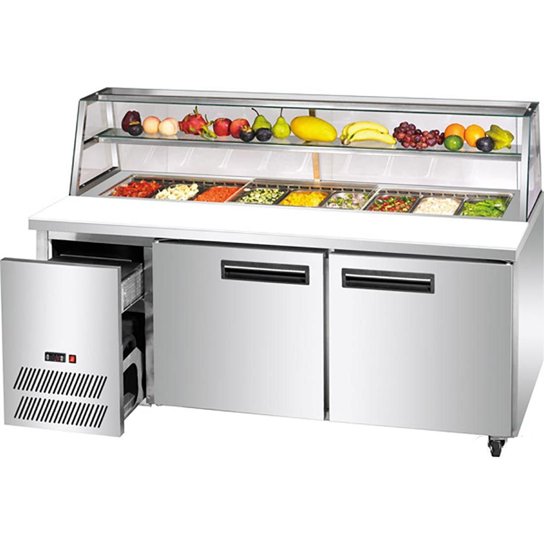 Thermaster two door Deluxe Sandwich Bar - SCB/15