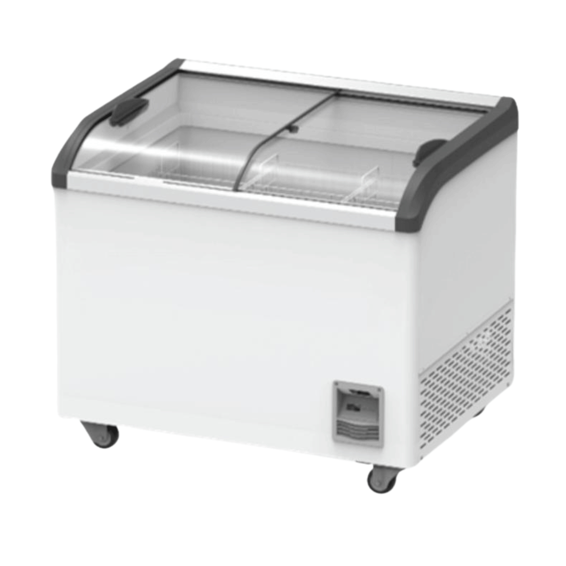 Thermaster Heavy Duty Supermarket Glass Sliding Lid Freezers 306L - SD-306K