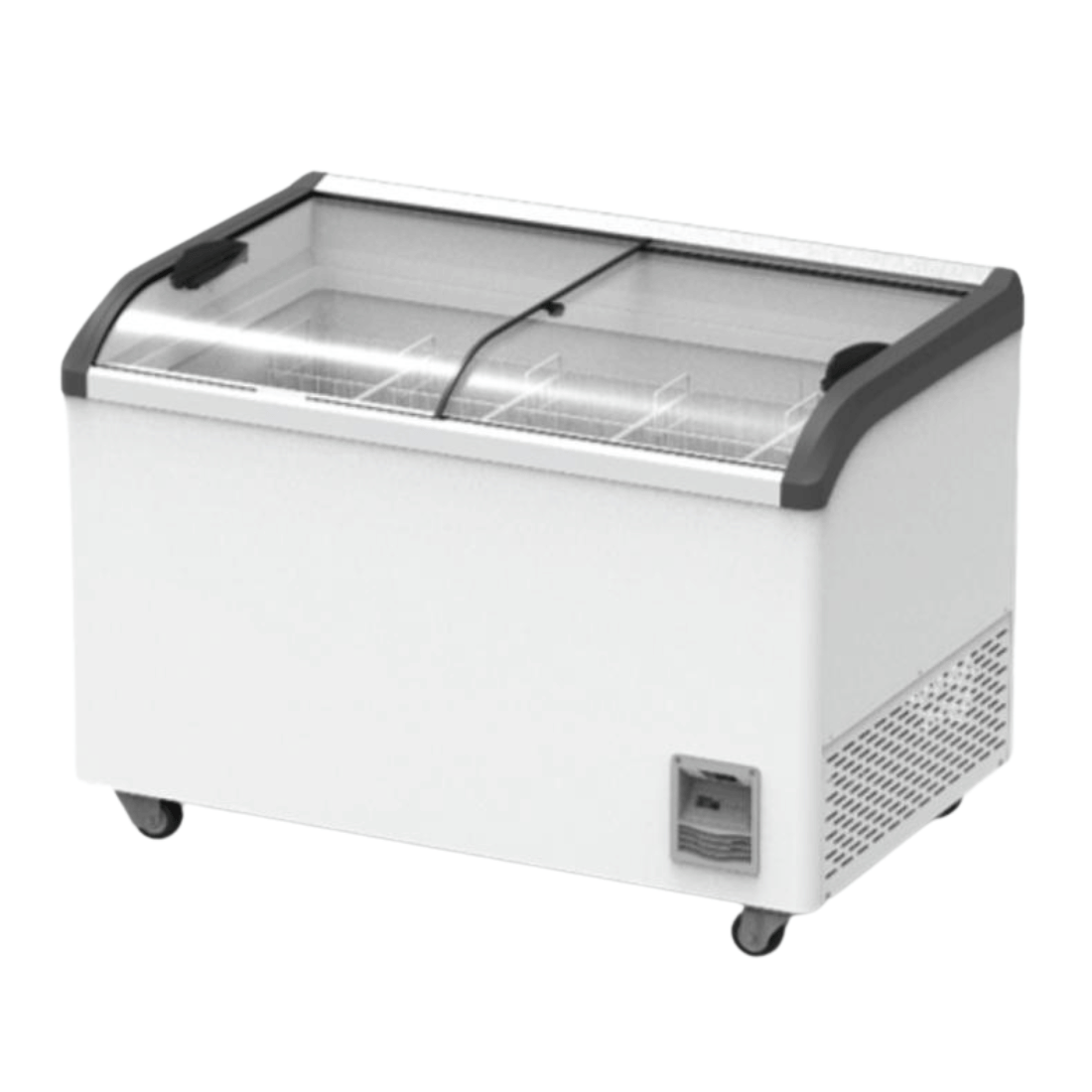 Thermaster Heavy Duty Supermarket Glass Sliding Lid Freezers 406L - SD-406K