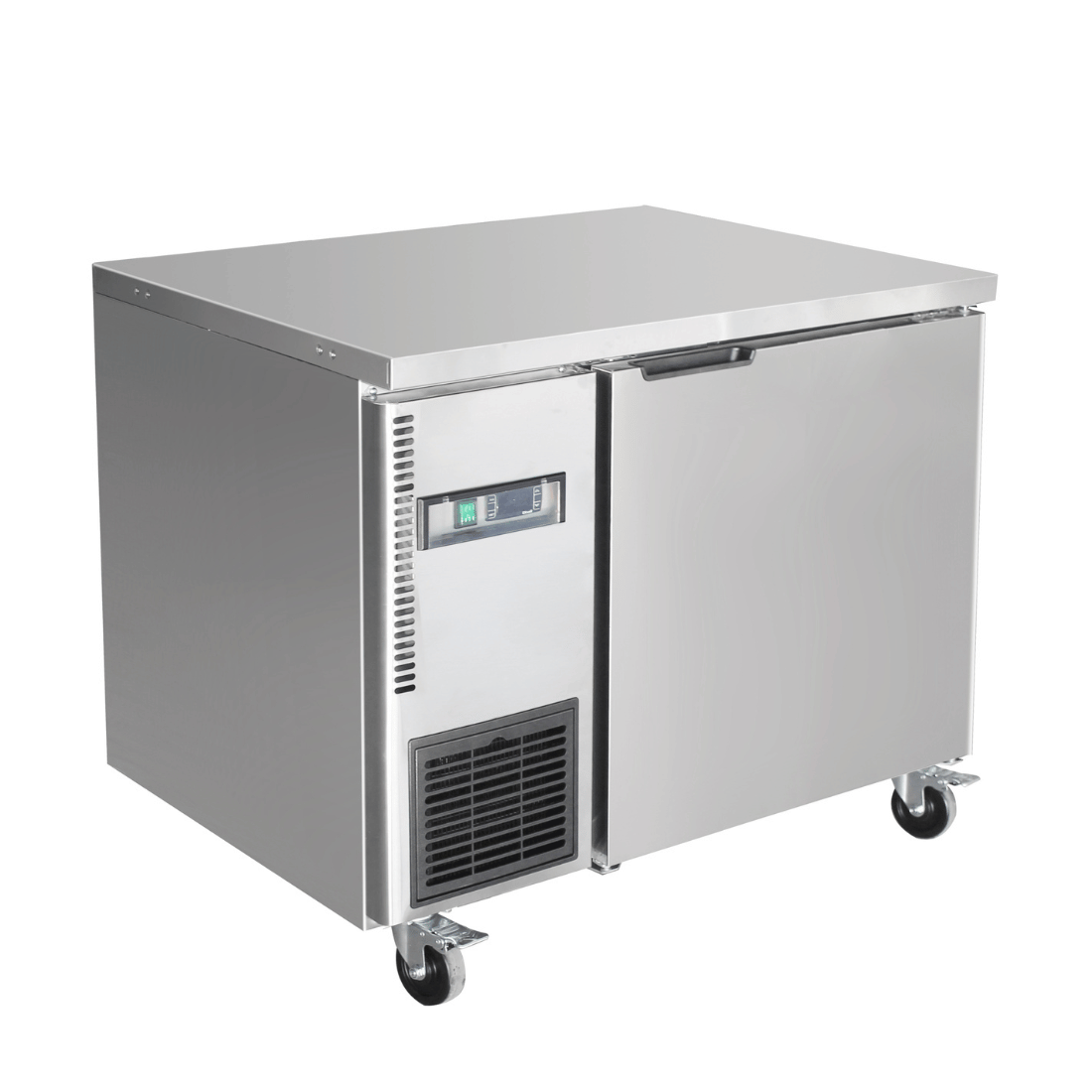 Thermaster Stainless Steel Single Door Workbench Fridge - TS900TN