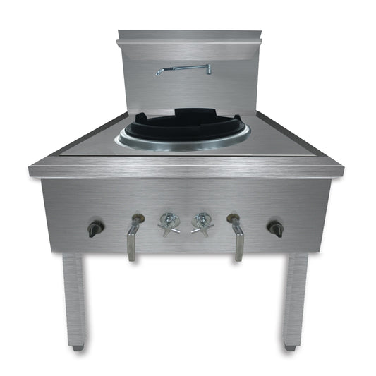 Gasmax Stainless Steel Waterless LPG Gas Single Wok - WW-1L
