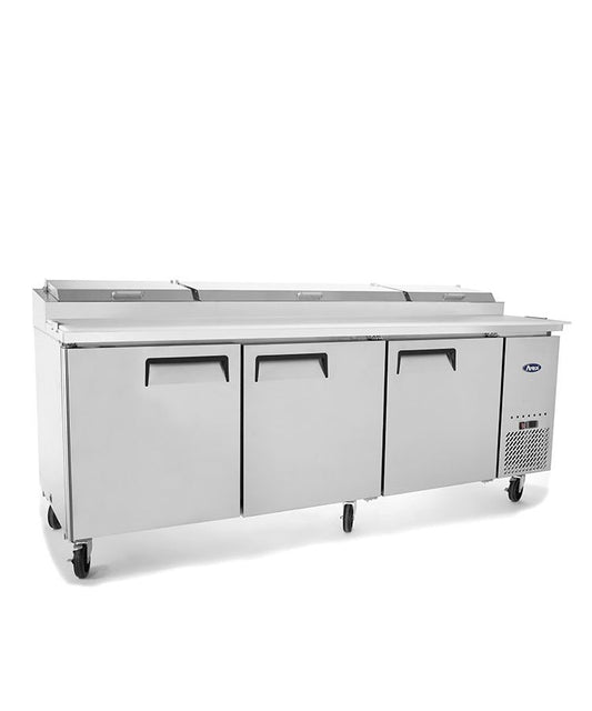 Atosa 3 DOOR PIZZA PREP TABLE FRIDGE 2362 MM MPF8203