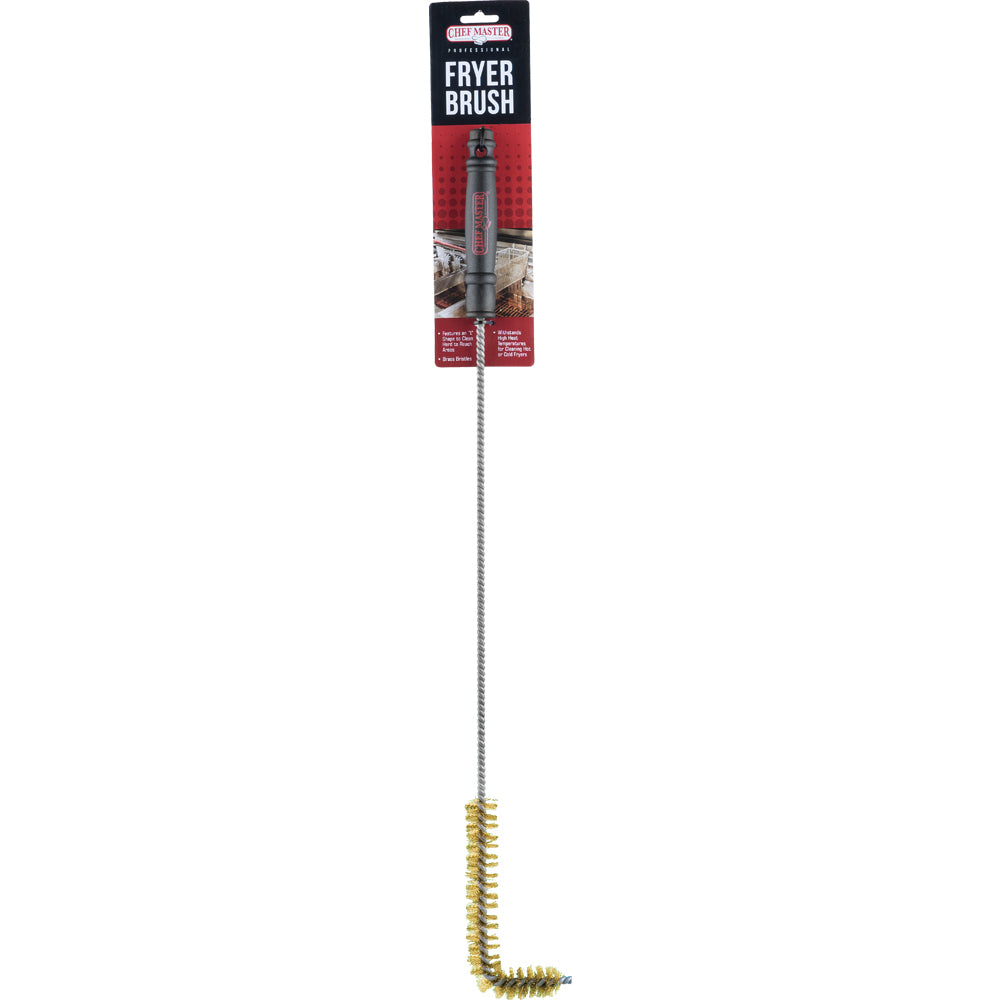 Chef Master HIGH HEAT FRYER BRUSH - L SHAPED