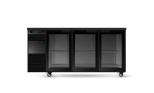 SKOPE BackBar 2 Glass Swing Door Fridge