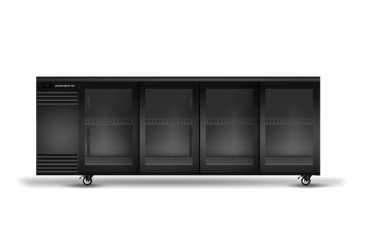 SKOPE BackBar 3 Glass Sliding Door Fridge
