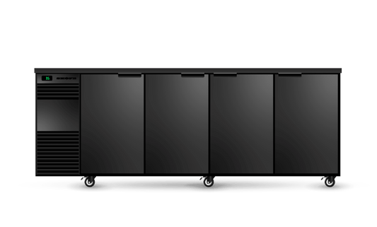 SKOPE BackBar 3 Solid Swing Door Fridge
