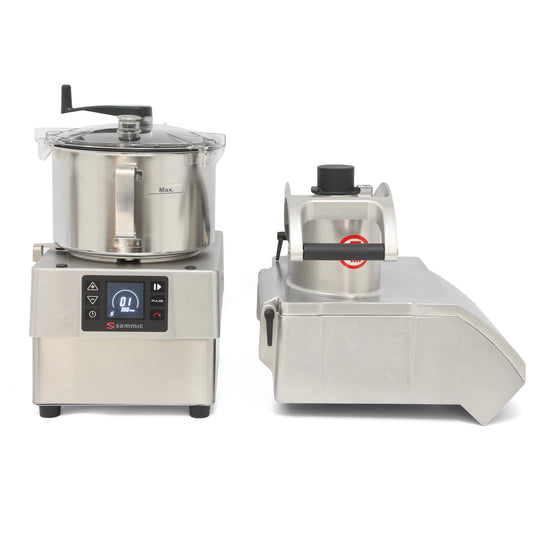 Sammic ULTRA RANGE COMBINATION VEGE PREP MACHINE - 5.5L BOWL