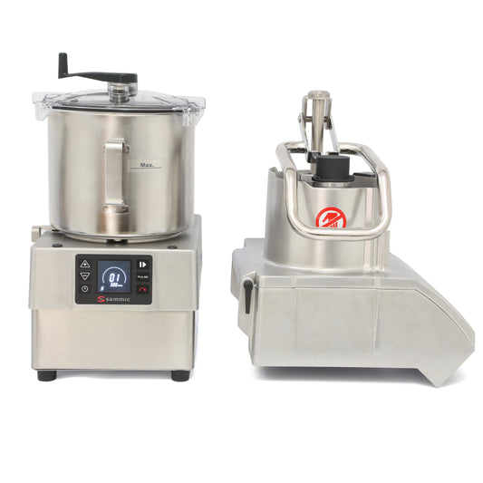Sammic CK-48V ULTRA RANGE COMBINATION VEGE PREP MACHINE - 8L BOWL