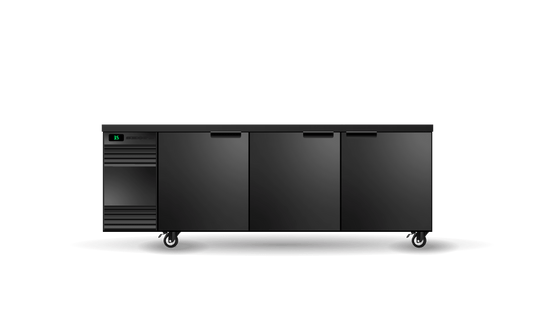 SKOPE BackBar 2 Solid Swing Door CounterLine Fridge