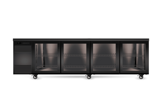 SKOPE BackBar 3 Glass Sliding Door CounterLine Fridge