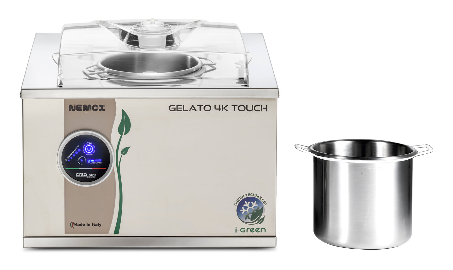 Nemox BENCHTOP ICE CREAM MACHINE - 4K TOUCH I-GREEN