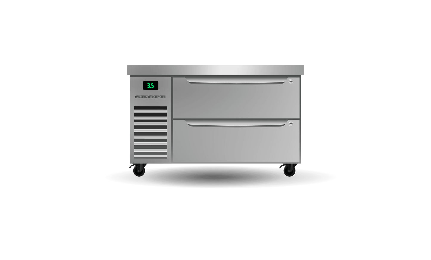 SKOPE One Solid Door Underbench GN 1/1 Fridge