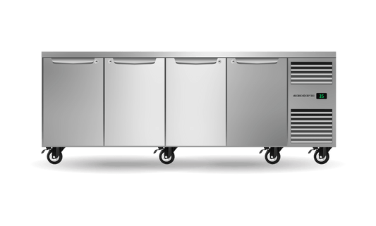 SKOPE Six Drawer, Two Bay, Underbench GN 1/1 Fridge