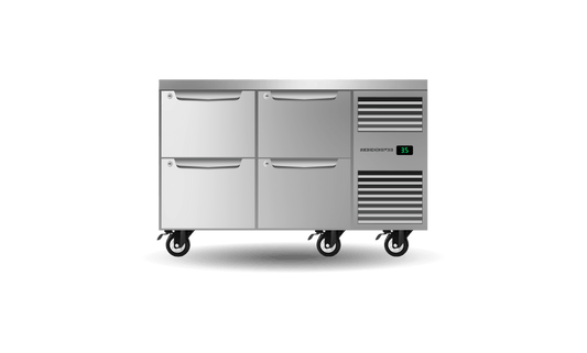 SKOPE Six Drawer, Three Bay, Underbench GN 1/1 Fridge
