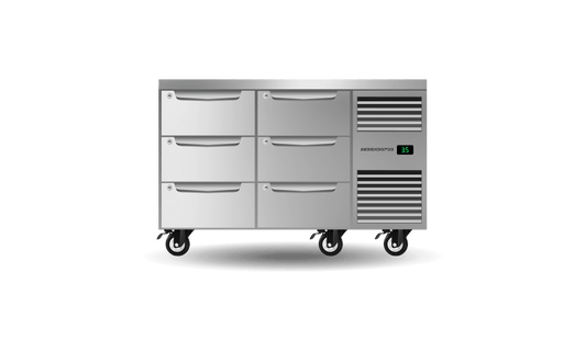 SKOPE Nine Drawer, Three Bay, Underbench GN 1/1 Fridge