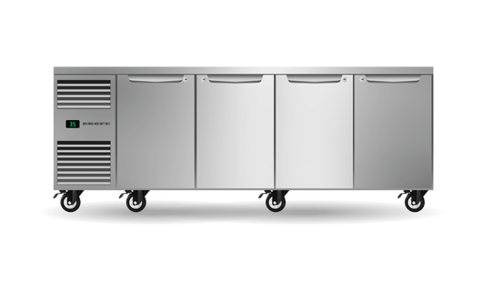 SKOPE Four Solid Door Underbench GN 1/1 Right Hand Fridge