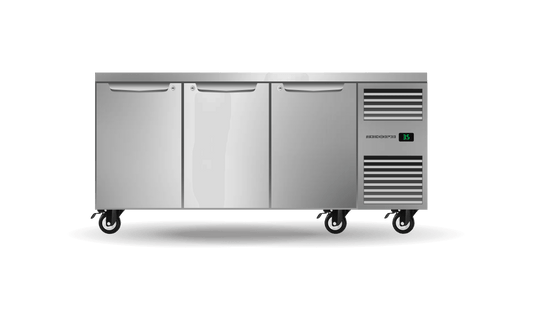 SKOPE Four Solid Door Underbench GN 1/1 Fridge