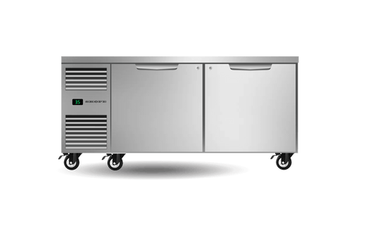 SKOPE Four Drawer, Two Bay, ChefBase GN 2/1 Fridge