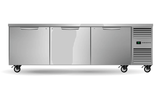SKOPE Two Solid Door Underbench GN2/1 Right Hand Fridge