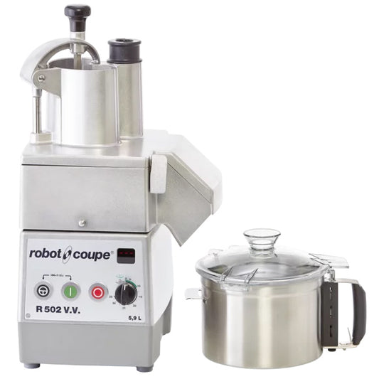 Robot Coupe R502 V.V. Food Processor : Cutter/Vegetable Slicer