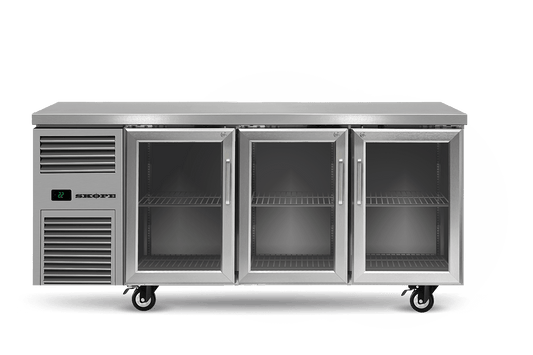 SKOPE ReFlex 2 Glass Door Underbench GN 1/1 Compatible Fridge