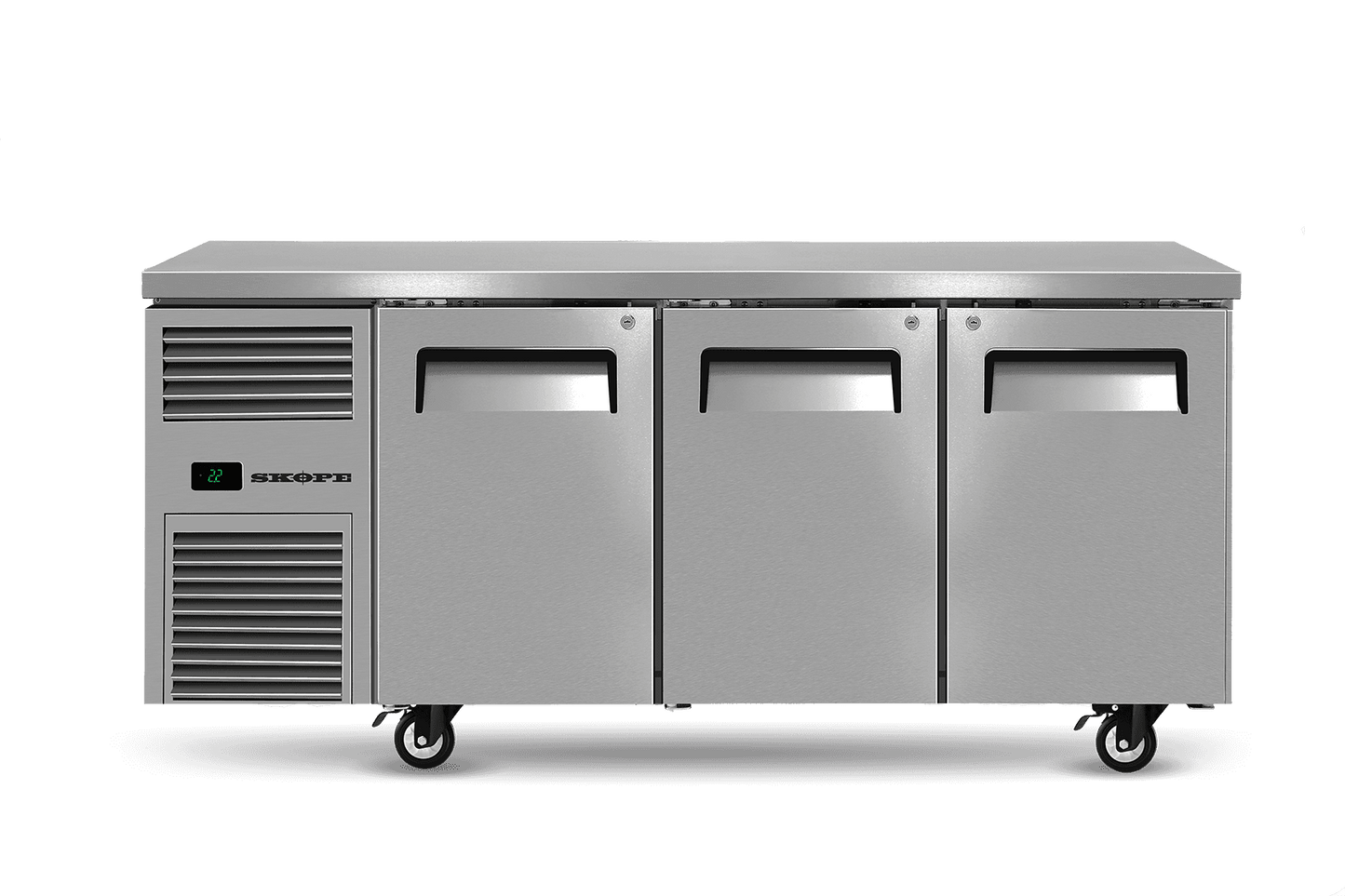 SKOPE ReFlex 2 Solid Door Underbench GN 1/1 Compatible Fridge