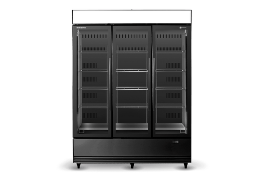 SKOPE SKB1500N-A 3 Glass Door Display or Storage Fridge