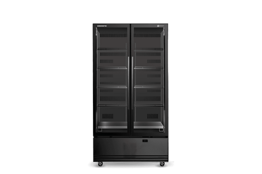 SKOPE SKB600N-AC 1 Glass Door Display or Storage Fridge, Lit Sign