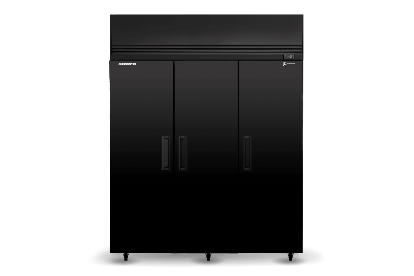 SKOPE SKFT1500NS-A 3 Solid Door Upright Display or Storage Freezer