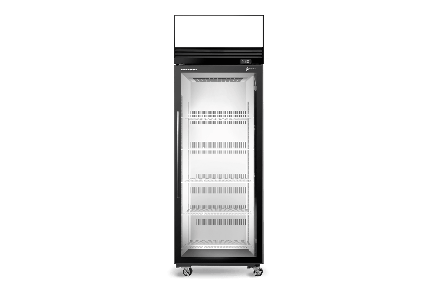 SKOPE SKFT650N-A 1 Glass Door Upright Display or Storage Freezer