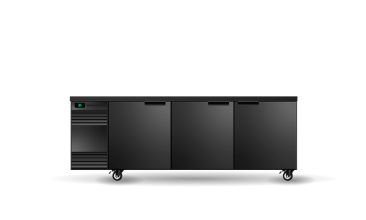 SKOPE BackBar 2 Solid Swing Door SlimLine Fridge