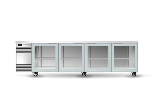 SKOPE BackBar 3 Glass Swing Door SlimLine Fridge