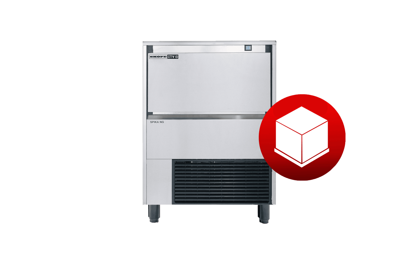 SKOPE SPIKA NG100 A Half Dice Self-Contained Ice Cube Maker R290