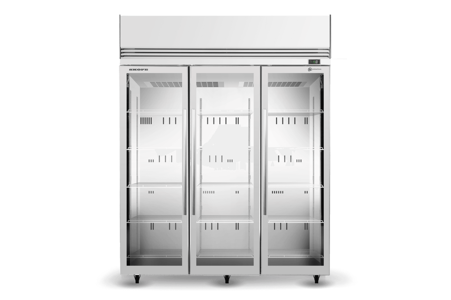 SKOPE TMF1000N-Ice 2 Glass Door Upright Display or Storage Freezer