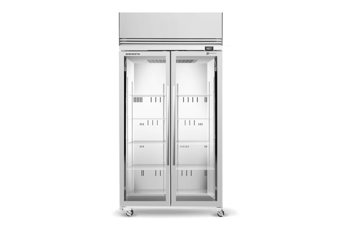 SKOPE TMF650N-AC 1 Glass Door Display or Storage Freezer, Lit Sign