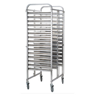 Anvil Stainless Steel 2 X 15 Tier GN Trolley