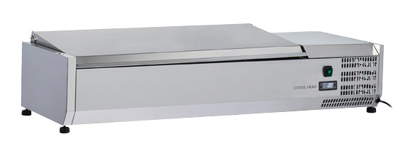 Anvil 1200 Stainless Steel Lid Refrigerated Ingredient Well