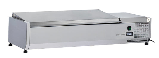 Anvil 1200 Stainless Steel Lid Refrigerated Ingredient Well