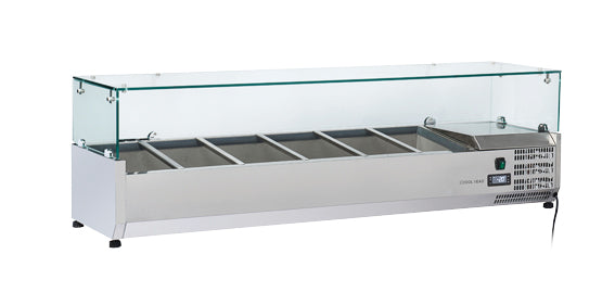 Anvil 1500 Glass Refrigerated Ingredient Well