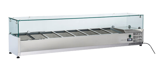 Anvil 1800 Glass Refrigerated Ingredient Well